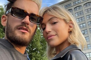 Stefani Roitman y Ricky Montaner.