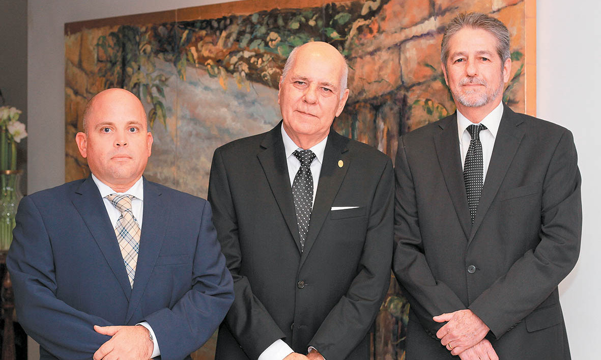 Ricardo Aguilar, Carlos Azcárraga y Germán Meza / Foto: José Chang