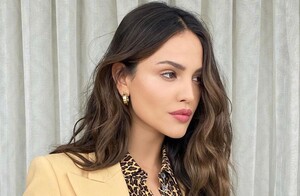 Eiza González y el jumpsuit animal print que marcará tendencia. (Foto: Instagram).
