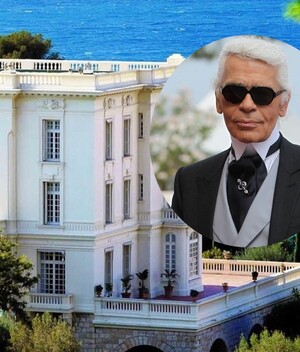 Karl Lagerfeld: Su casa en Mónaco está en renta.