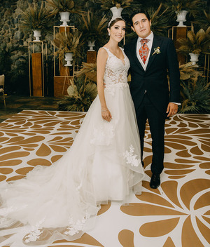 Tania Guillomen y Diego Arellano  (Fotos: Vladimir Zayas)