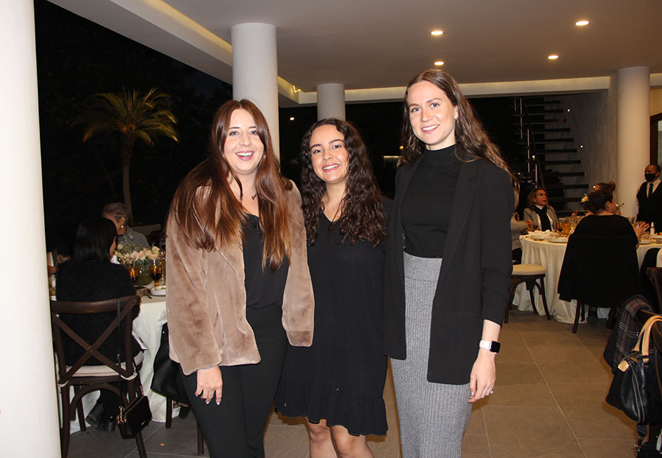 Fany Álvarez, Cecilia Hinojosa y Ale Castiello