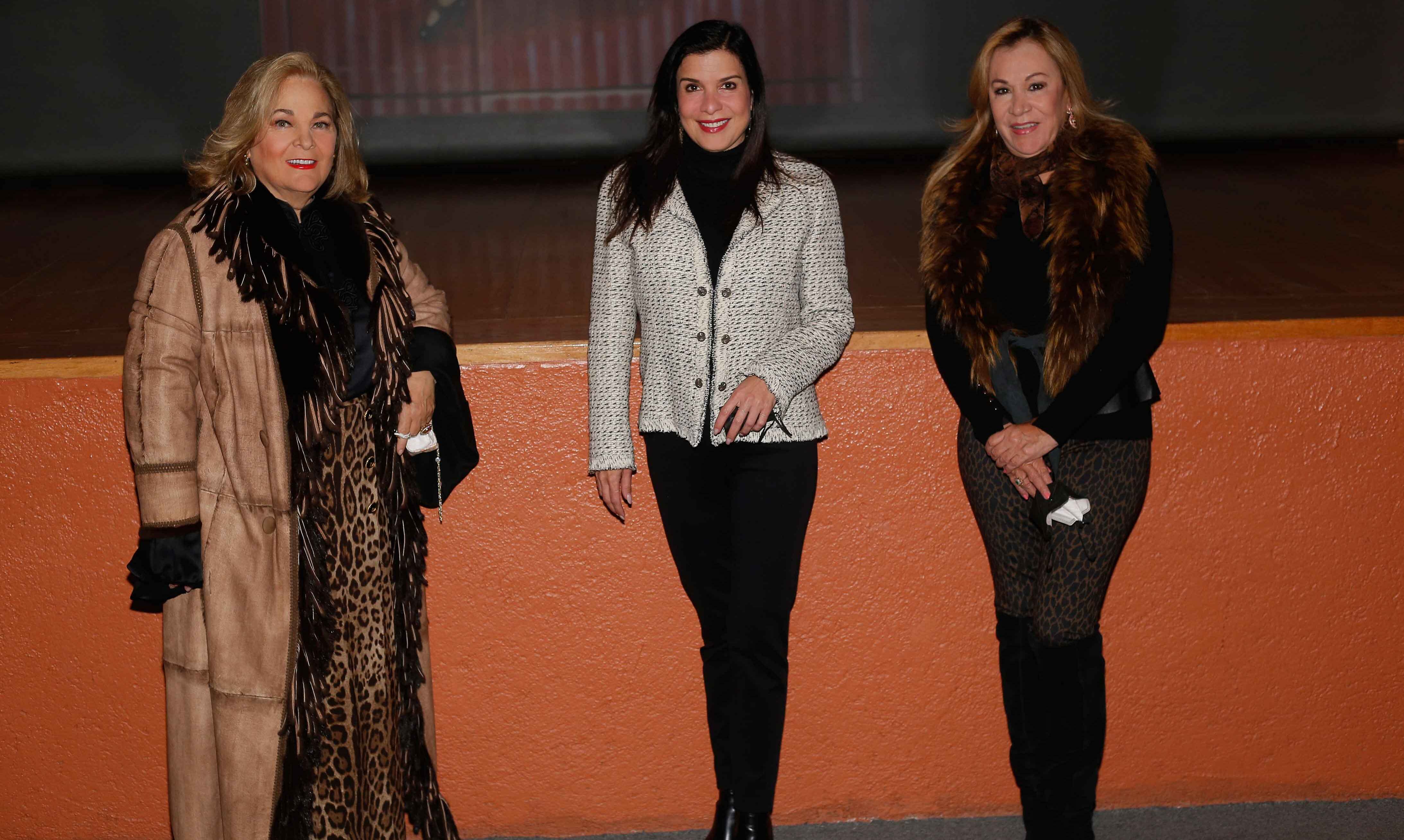 Liliana Melo de Sada, Lorenia Canavati y Catalina Farías