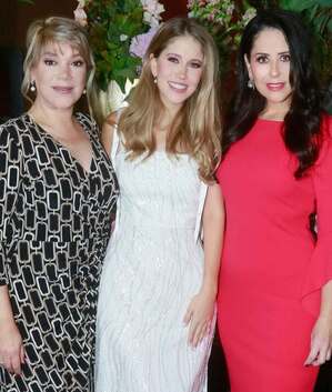 Beba de Fernández, Alana de Miquel y Dora Martínez. (Fotos: Omar Valdez)