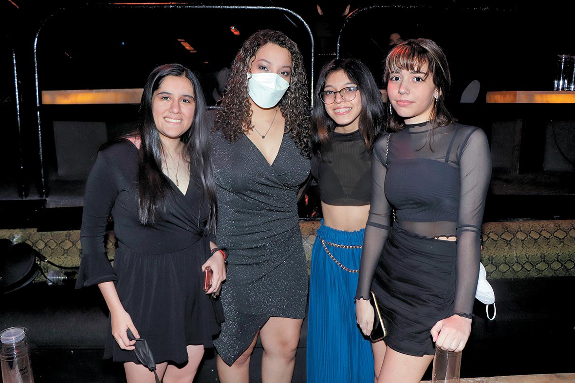 Diana Nuñez, Tamara Crespo, Frida Cobos y Karla Ogando / Foto: Dennis Hernández