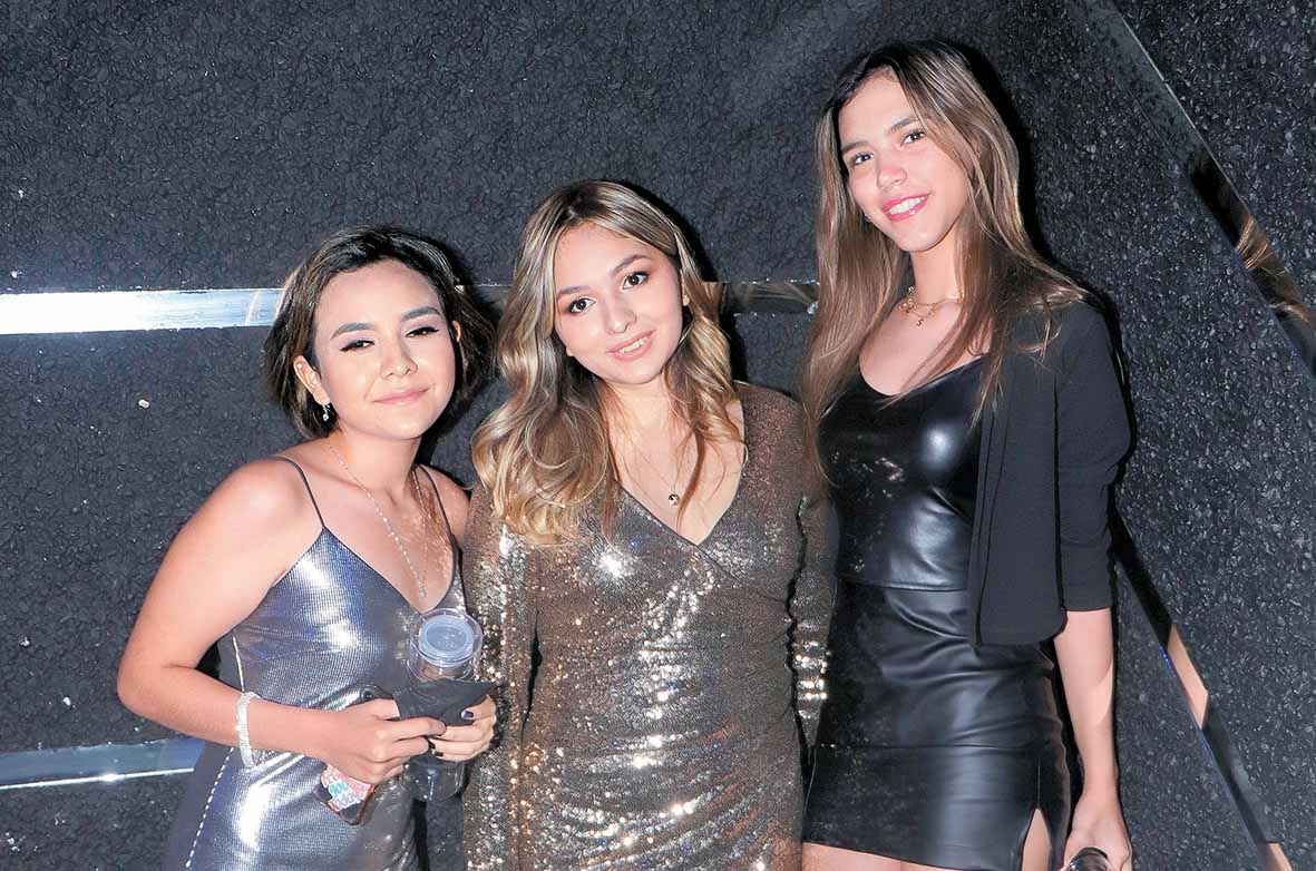Adriana García, Ximena Escalera y Valeria Salinas / Foto: Dennis Hernández