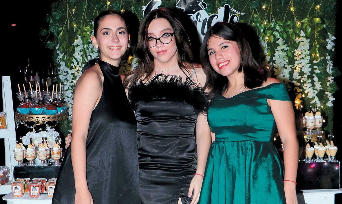 Isabella Mar, Almudena Elizondo y Sofía Corolla / Foto: Dennis Hernández