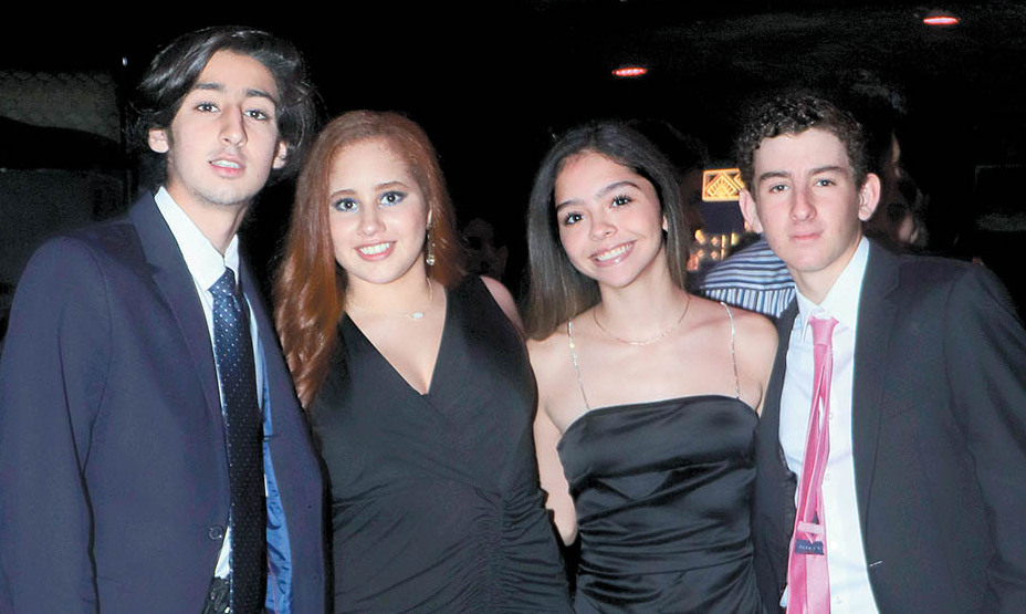 Anuar Guaraney, Analú Naranjo, Shantal Gómez y Eduardo Lacavex / Foto: Dennis Hernández