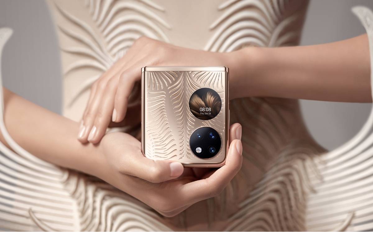 Huawei P50 Pocket: Llega el celular más chic a México (Foto: Cortesía)