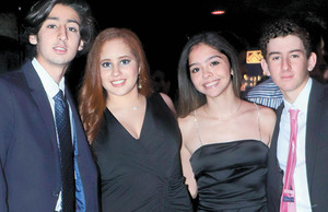 Anuar Guaraney, Analú Naranjo, Shantal Gómez y Eduardo Lacavex / Foto: Dennis Hernández