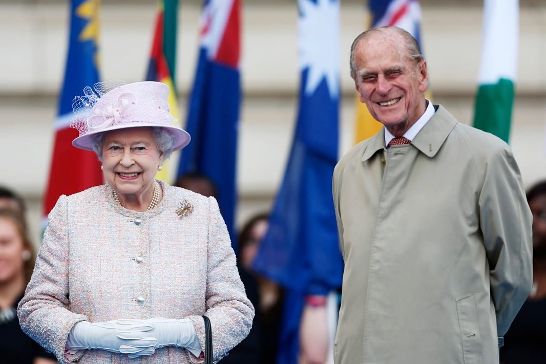 Reina Isabel y príncipe Felipe. (Foto: Instagram).