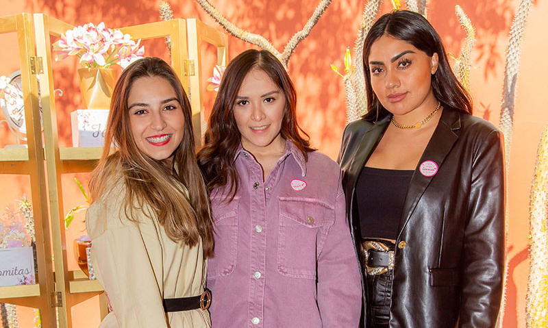 Anny Vega, Ilse Galeana y Paulina Rodríguez