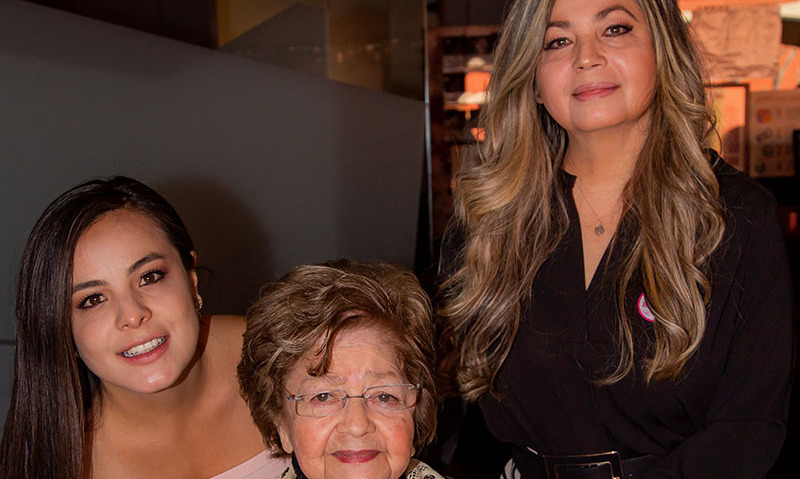 Fany Romero, Dora Gonzalez y Coni Villagomez