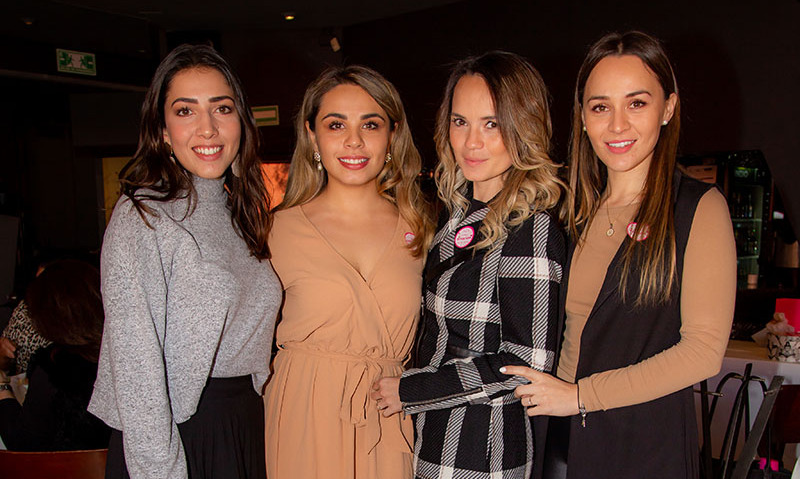 Ximena de la Rosa, Berenice Romero, Andréa Zarazua y Karla Zarazua