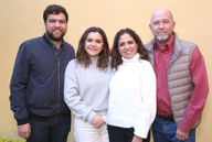 Alberto, Caro, Analibia y Alberto