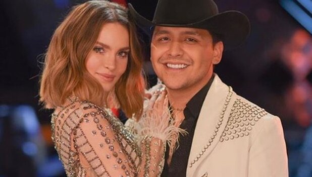 Belinda y Nodal  (Foto: Instagram).
