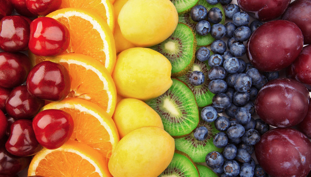 Beneficios frutas y verduras según color