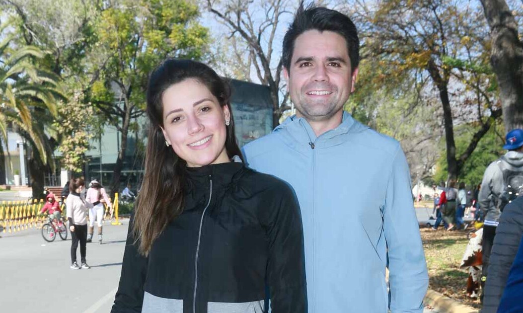 Raquel Balli y Carlos Fernández