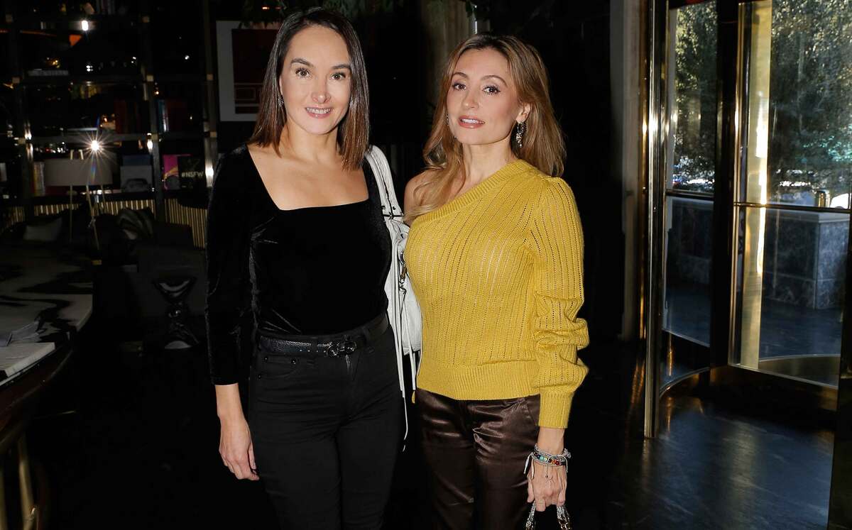 Cecilia Galván y Lourdes Tirado de Becerra