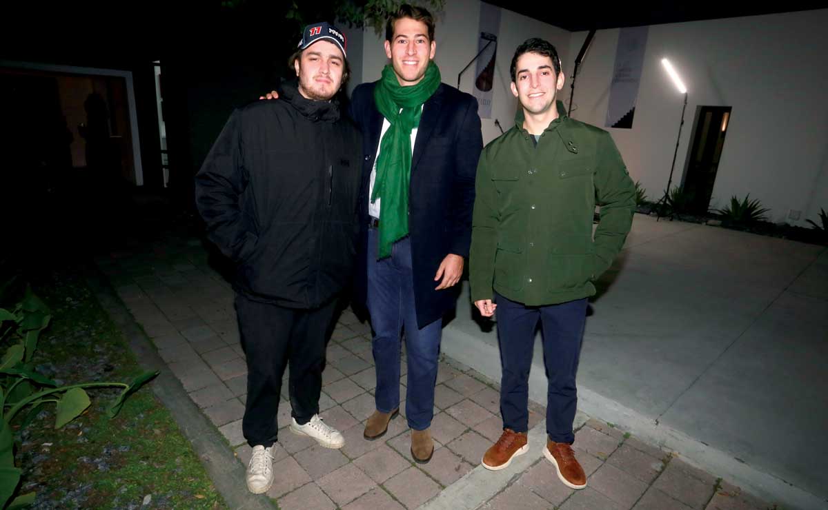 Diego Meléndez, Cristóbal Lans Y Federico Garza / Fotos: Omar Valdez