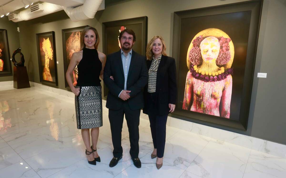 Lorena Gama, Jorge Gama y Lucila Gama de Cisneros / Foto: Omar Valdez