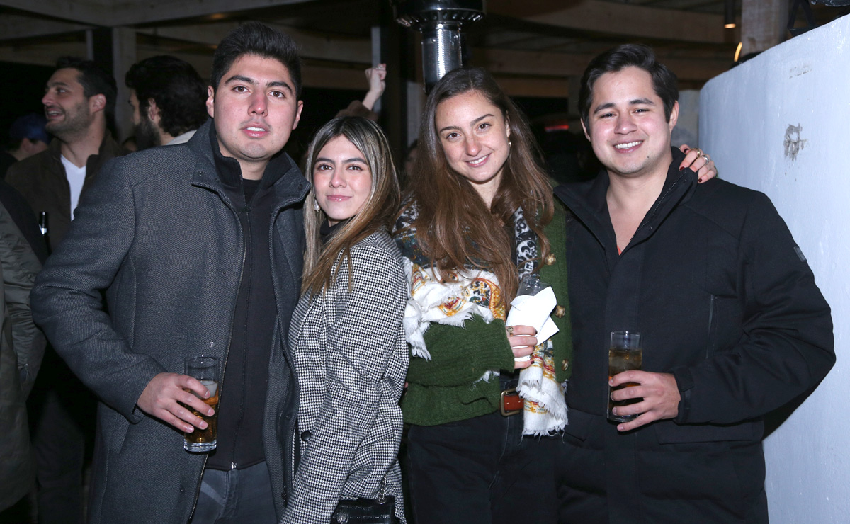 Sergio, Katia, Lorena y Diego