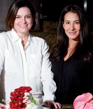 Zandra Gámez de Meouchi y Pamela Gleeson