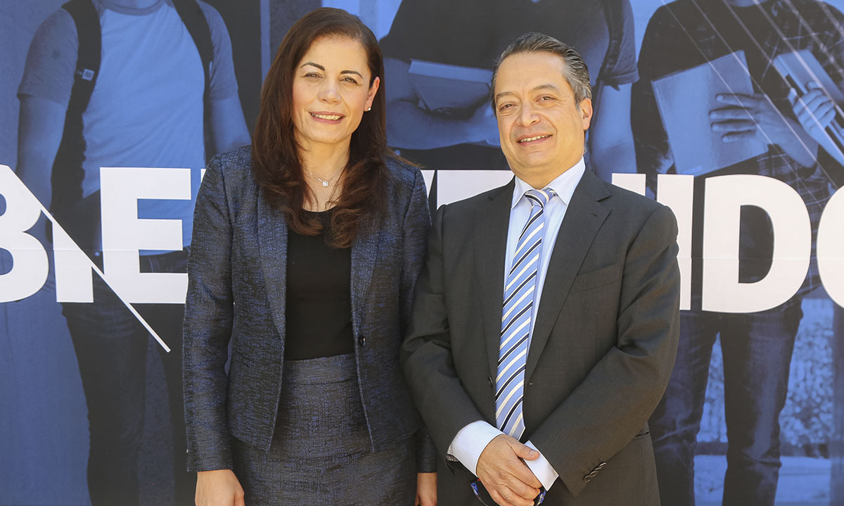Lizbeth Aoki y Gabriel Romero