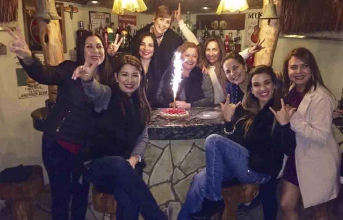 Paty Lozano y sus amigas / Foto: Redes
