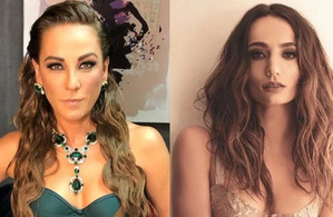 Como dos gotas de agua, así es la hija de la famosa  comediante. (Foto:Tribuna)