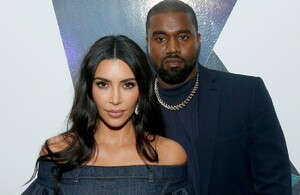Kim Kardashian y Kanye West (Foto: Instagram).