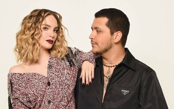 Así es el ENORME anillo de compromiso que Nodal le dio a Belinda (Foto: Instagram)