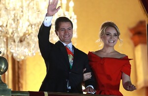 Enrique Peña Nieto y Angélica Rivera