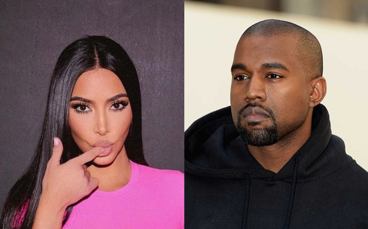 Kanye West envía rosas a Kim Kardashian en San Valentín.