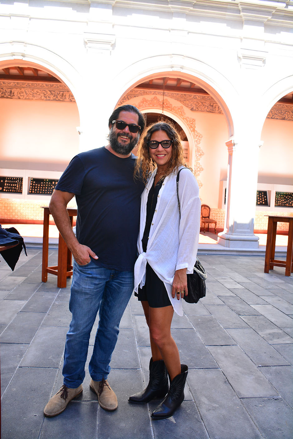 Alex de la Peña y Lorena Moureno