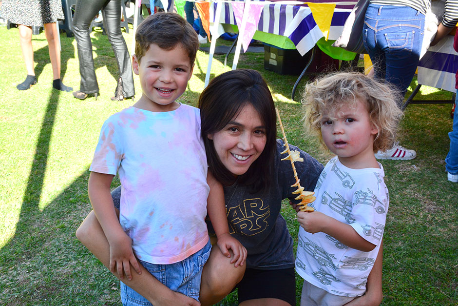Bjorn Granada, Andrea Laveaga y Kuno Granada