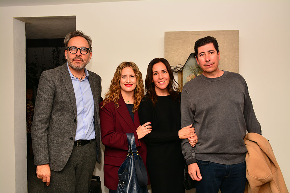 Eugenio Arriaga, Karin Besental, Adriana Agnesi y David Preciado