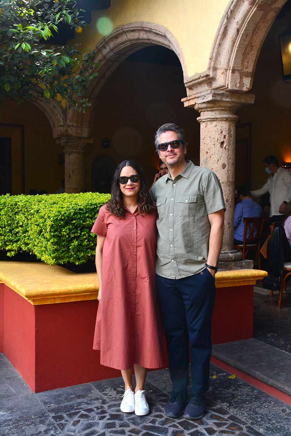 Jocely de la Torre y Alejandro Moragrega