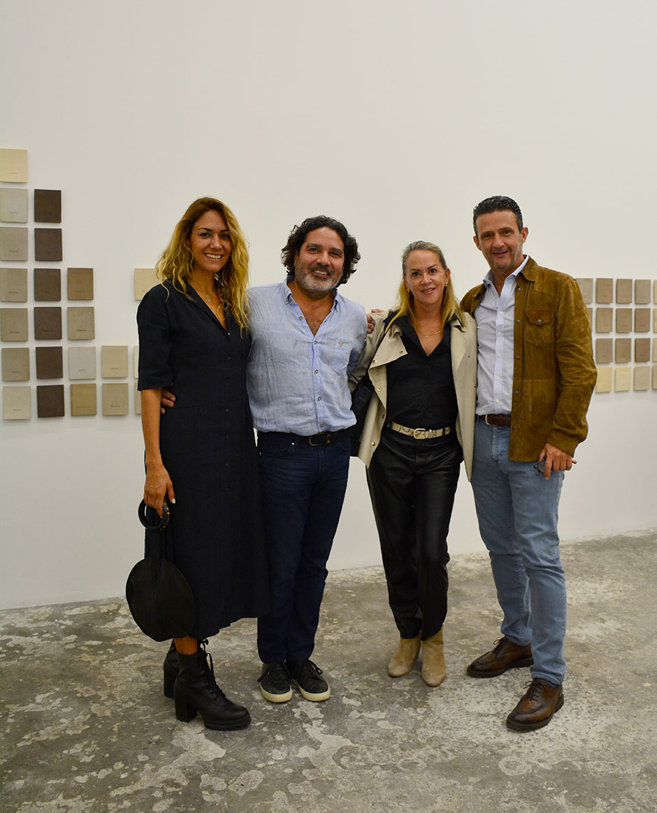 Mara Cervantes, Marcos Dau, Hilda Ariza y Fabián Dosselin