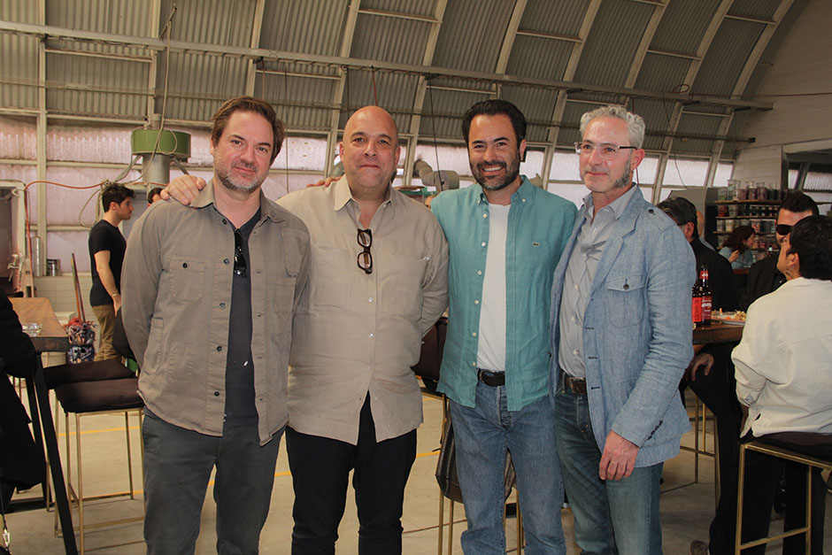 Mark Hagen, José Noé Suro, David Gómez Álvarez y Carlos Ranc