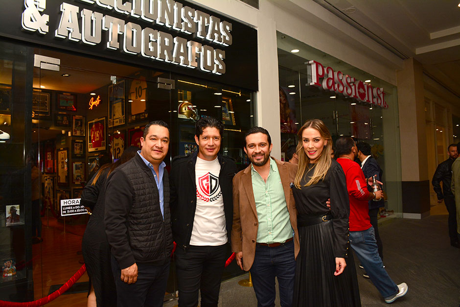 Pepe Ávalos, Pollo Salazar, David Quirarte y Ale Lepe