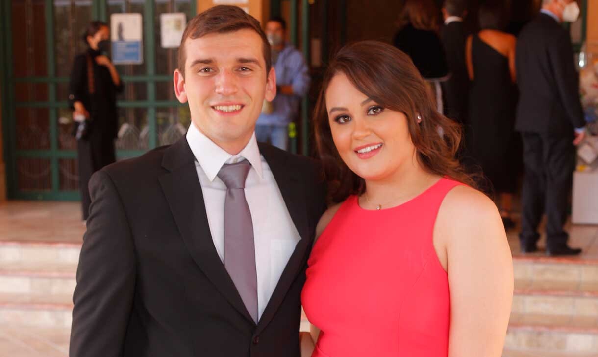 Román Martínez y Karla Jasso