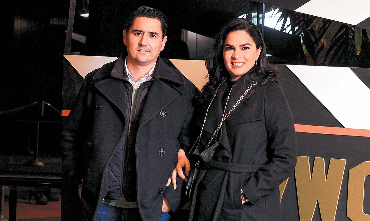 Héctor Moreno y Tania Rodríguez / Foto: José Chang