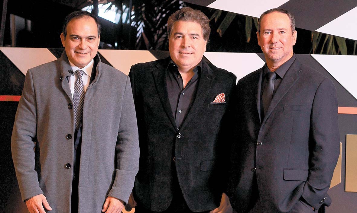 Daniel Morales, Jesús Altamirano y Chachó Gutiérrez / Foto: José Chang