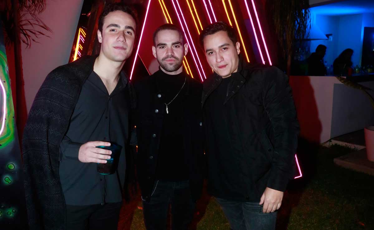 Franco Escalera, Patricio Cantú y Rafael Reyes / Fotos: Daniel Saldívar