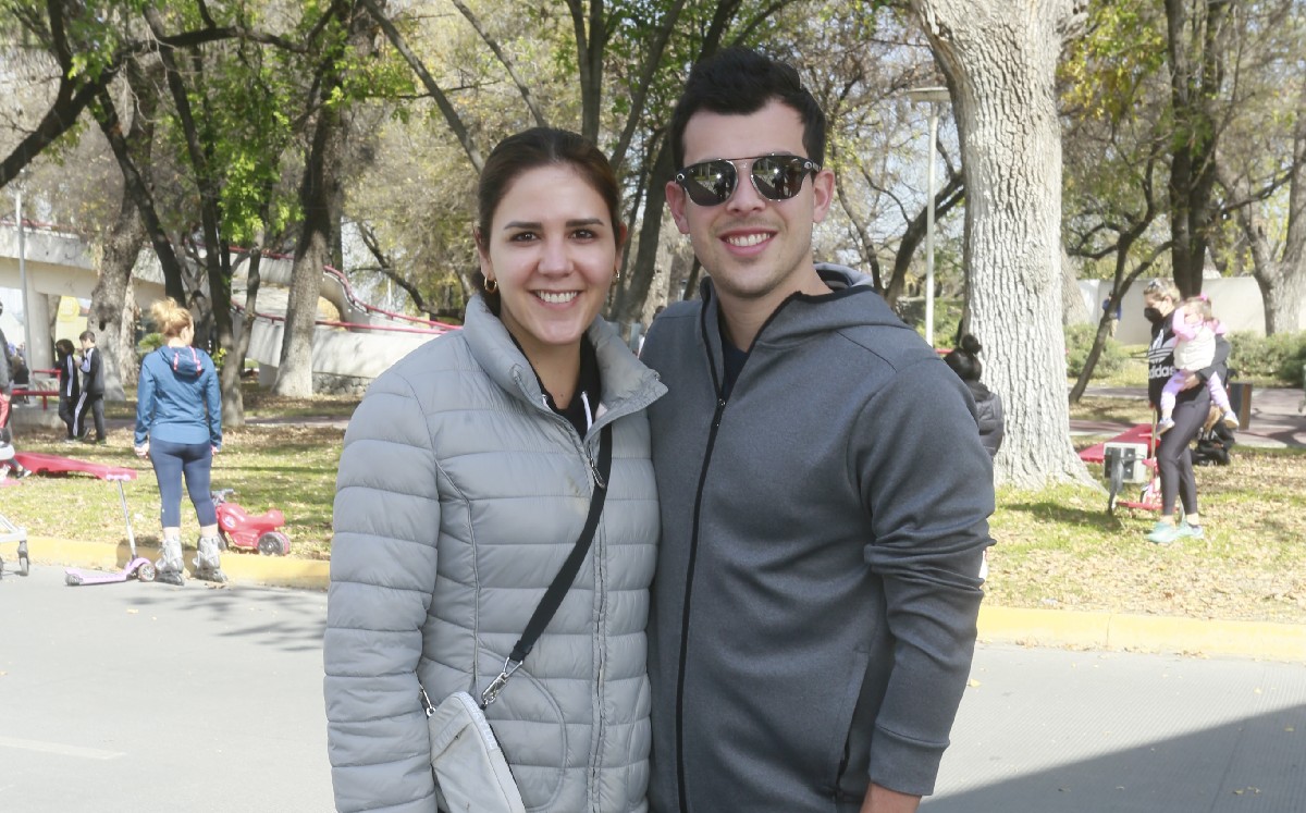 Juliana Valdés y Álvaro Llaguno / Foto: Omar Valdez