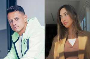 Nicole McPherson comparte foto junto a Chicharito Hernández por primera vez.