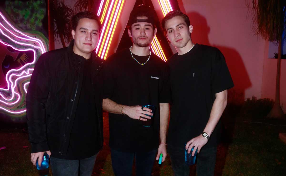 Rafael Reyes, Miguel Rodríguez y Marcelo Salazar / Fotos: Daniel Saldívar
