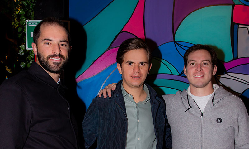 Juan Carlos Morodo, Diego Benítez y Rodolfo Pérez