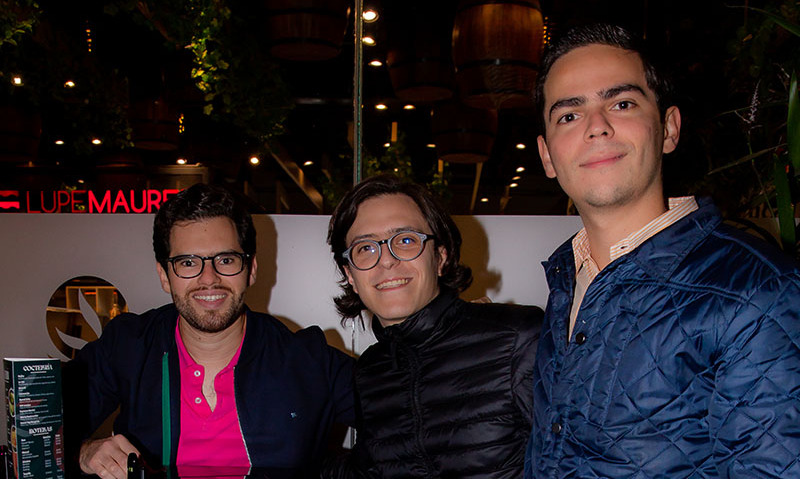 Germán Pieza, Arturo Garrido y Oscar Couho (Fotos: Vladimir Zayas)